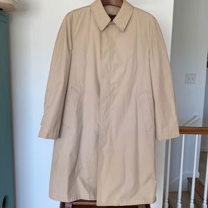 London Log by Greenwood Machine Washable Trench Coat. Men’s Size 44